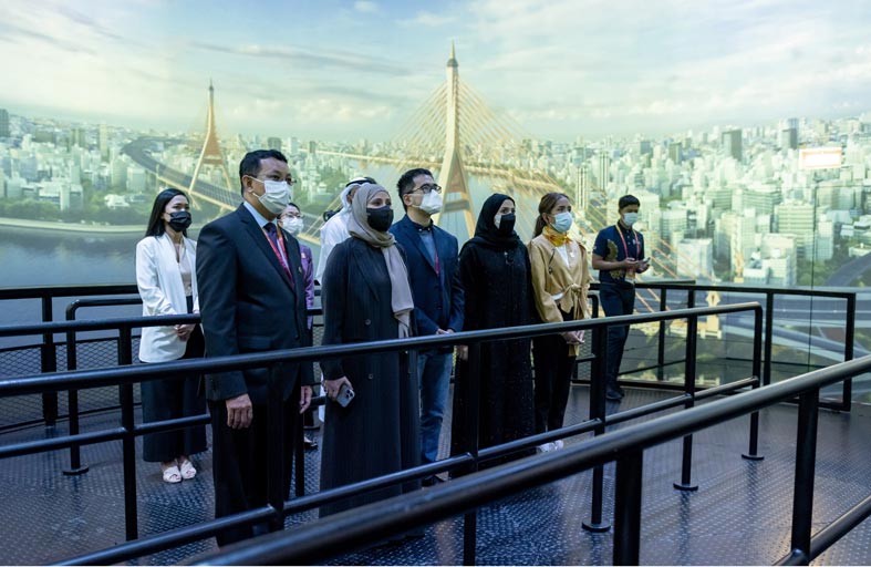 عهود الرومي تزور جناح تايلاند في إكسبو 2020 دبي