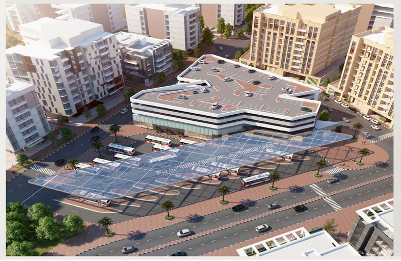 طرق دبي تنجز 77 % من مشروع المحطتين النموذجيتين لركاب المواصلات في عود ميثاء والسطوة