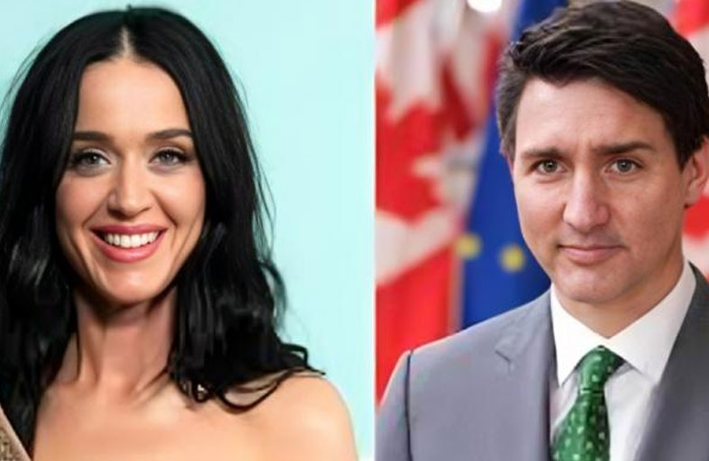 كاتي بيري في عشاء مع جاستن ترودو 