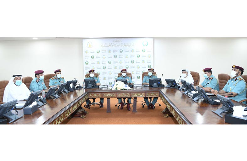 اللواء علي بن علوان يوجه بتطوير الخدمات الشرطية 