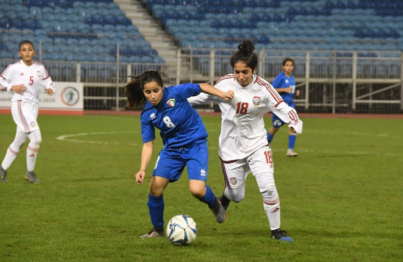 أبيض الشابات خامساً لبطولة غرب آسيا