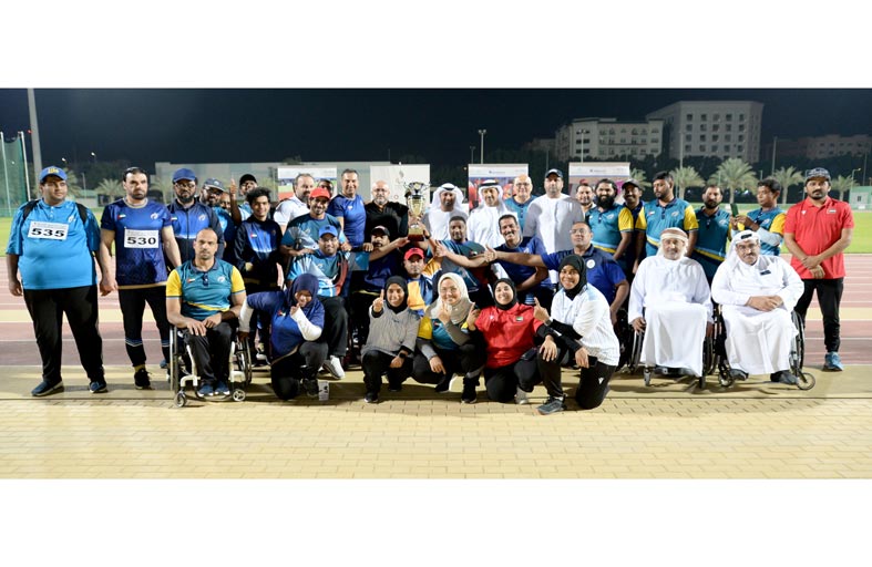خورفكان يفوز بكأس رئيس الدولة لألعاب القوى لأصحاب الهمم