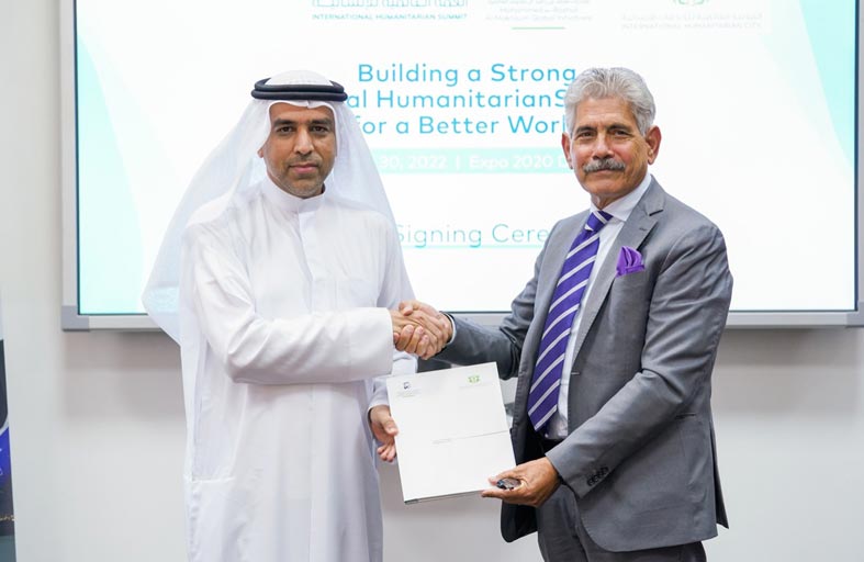 شراكة إستراتيجية بين القمة العالمية للإنسانية والمدينة العالمية للخدمات الإنسانية في دبي 
