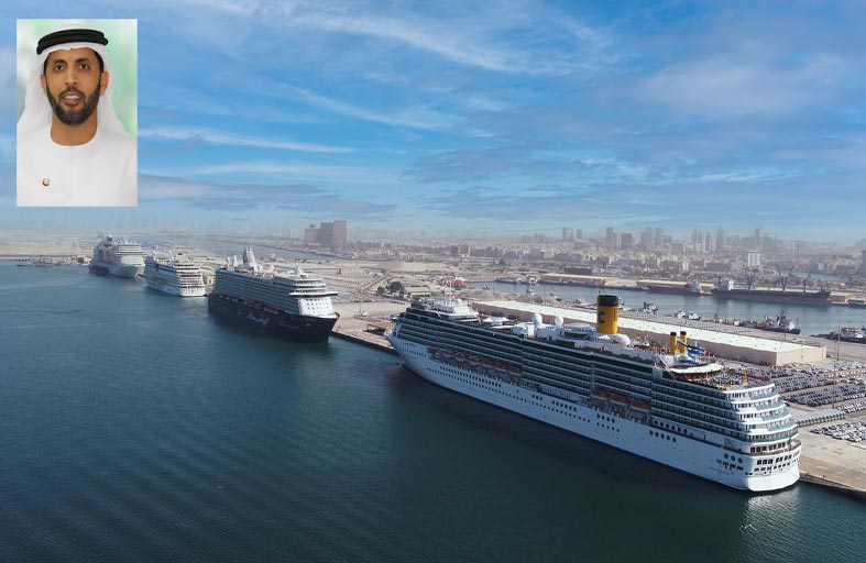 ميناء راشد يفوز بجائزة الميناء السياحي الرائد في الشرق الأوسط 