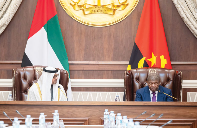 رئيس الدولة يؤكد توجه الامارات الإستراتيجي لتعزيز شراكاتها التنموية مع دول القارة الإفريقية 