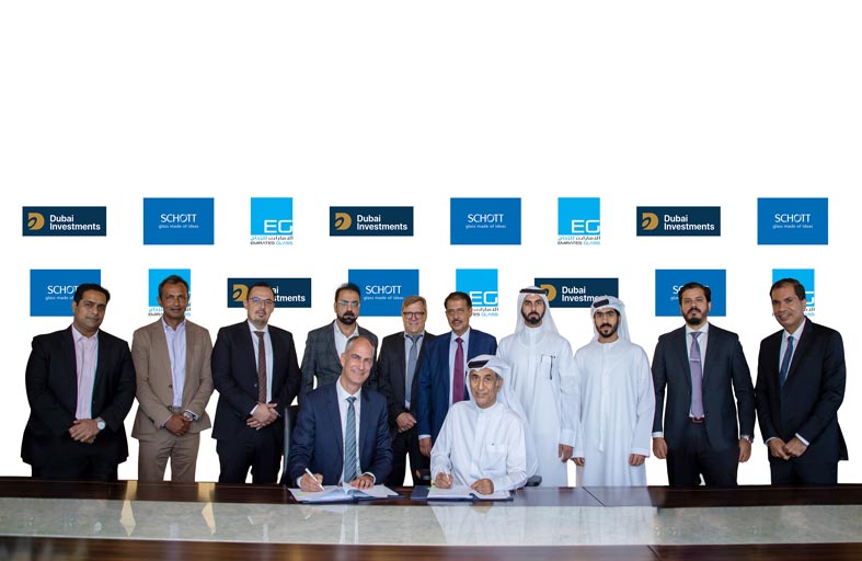 تعاون بين «الإمارات للزجاج» وSCHOTT لتوفير زجاج مقاوم للحريق معتمد دوليا 