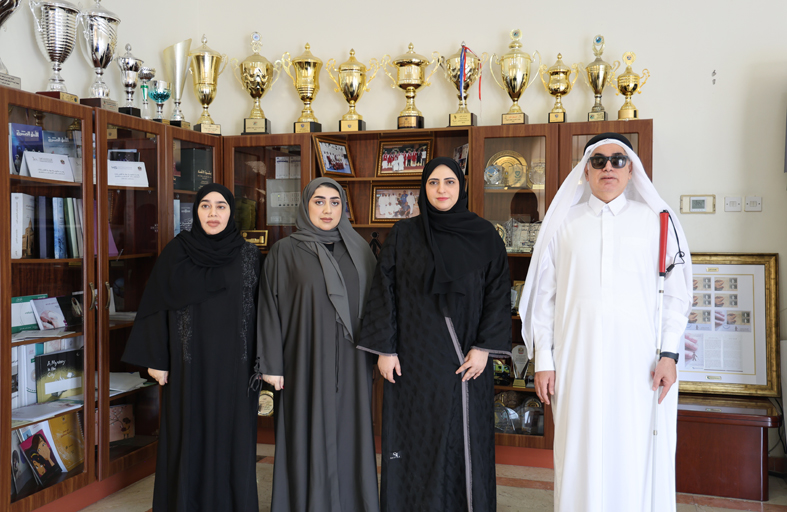 «الشارقة للعمل التطوعي» و«الإمارات للمعاقين بصرياً» تبحثان التعاون بشأن الأطفال المكفوفين