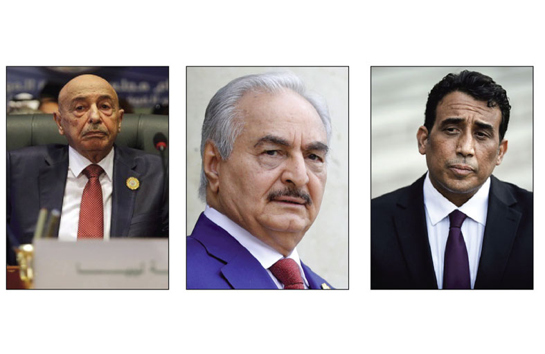 المنفي وحفتر وصالح في مصر.. لقاء حاسم والملف وزير الدفاع