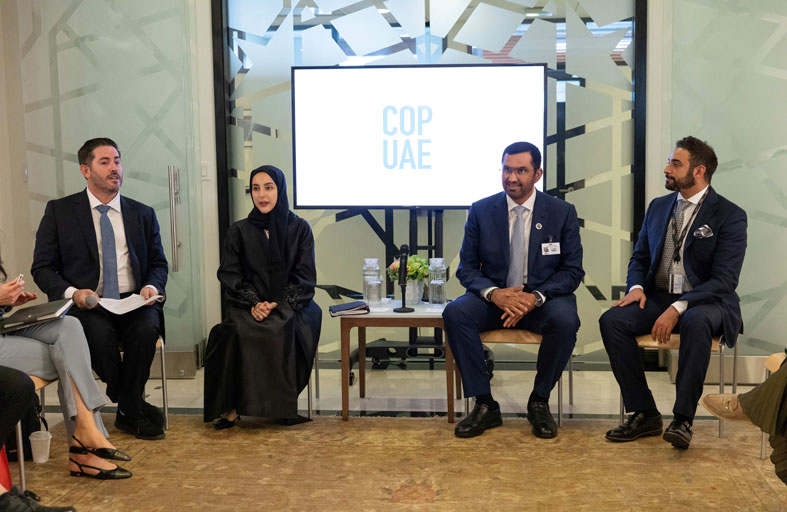 سلطان الجابر: تماشياً مع رؤية القيادة في الإمارات، تحرص رئاسة COP28 على ضمان احتواء الجميع في منظومة عمل المؤتمر وتفعيل مشاركة الشباب من مختلف أنحاء العالم