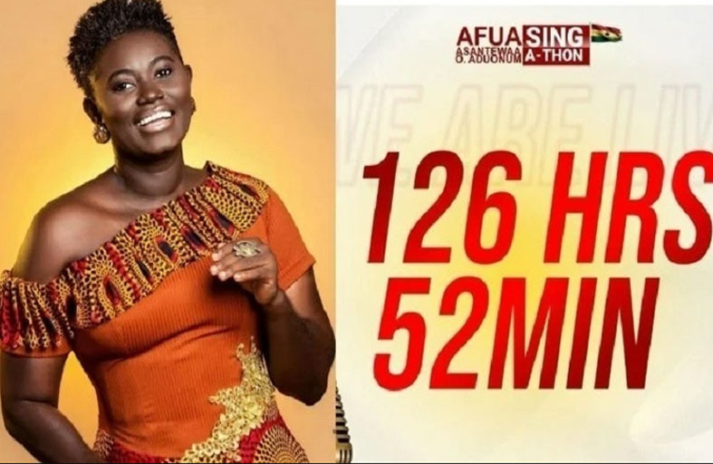 تحطم رقماً قياسياً بالغناء 127 ساعة متواصلة