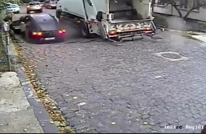 انهيار أرضي يبتلع أماً وطفلها في رومانيا