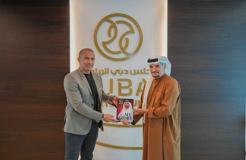 صبري لموشي يزور مجلس دبي الرياضي ويطلع على التطور الذي يشهده القطاع الرياضي