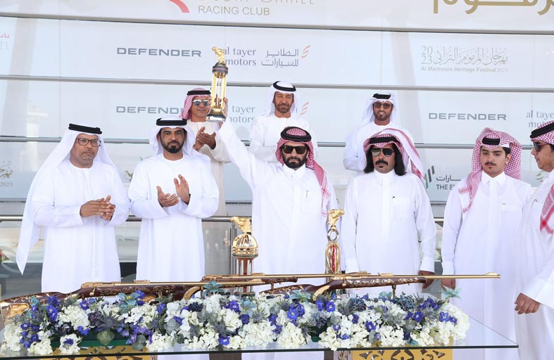 هجن أبناء القبائل تتألق في تحديات رموز اليذاع ضمن مهرجان المرموم التراثي للهجن 