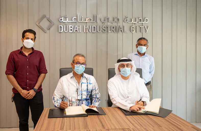 إطلاق مزرعة عمودية في مدينة دبي الصناعية 