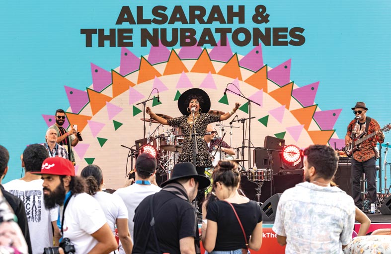 فنانات استثنائيات يقدمن باقة من الأغنيات والإيقاعات الآسرة في اليوم الدولي للمرأة