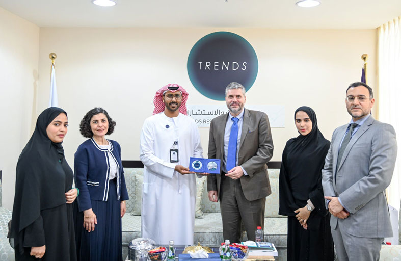 تريندز واللجنة الدولية للصليب الأحمر يبحثان التعاون المشترك