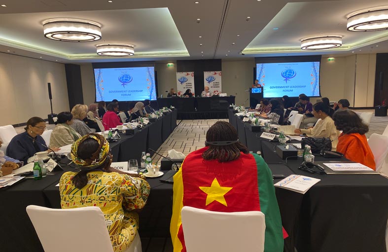 خلال القمة العالمية للمرأة في دبي.. ميثاء الشامسي تستعرض جهود «أم الإمارات» في مجال تمكين المرأة اللاجئة اقتصاديا‎