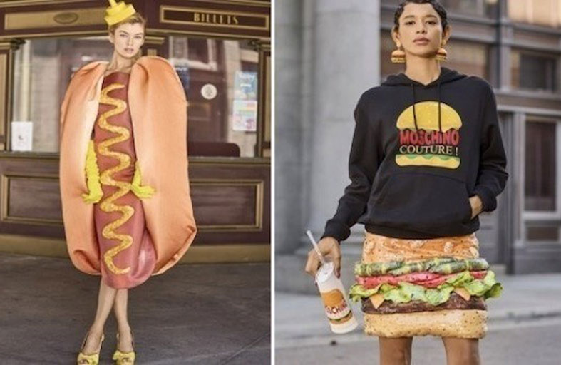 مجموعة أزياء مستوحاة من وجبات الهوت دوغ