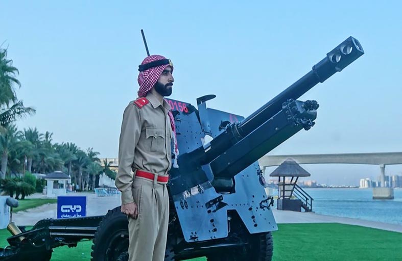 تحديد 5 مناطق في دبي لمدافع عيد الفطر إحياء للعادات والتقاليد