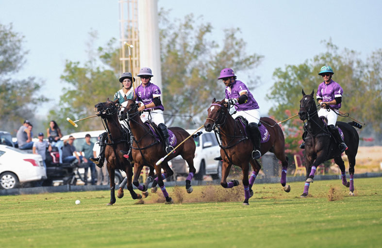 لامار وبن دري في ختام بطولة سلطان بن زايد للبولو في غنتوت