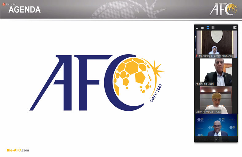 محمد بن هزام يُشارك في اجتماع لجنة التطوير في الاتحاد الآسيوي