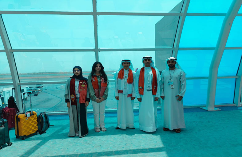 أطفال العرب يتوافدون إلى الإمارات لبدء أعمالهم في برنامج حافل من العمل البرلماني والتأهيل 