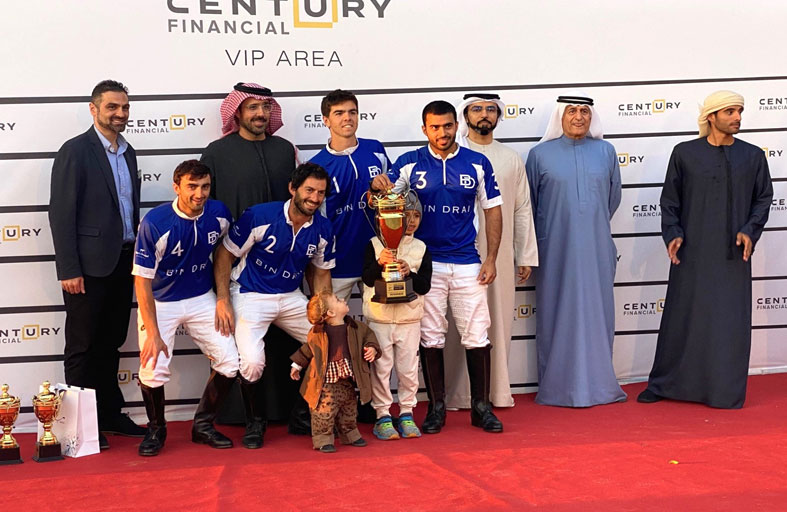 فريق (إيه إم) يتوج بكأس اتحاد البولو وأبوظبي وصيفاً وبن دري ثالثاً