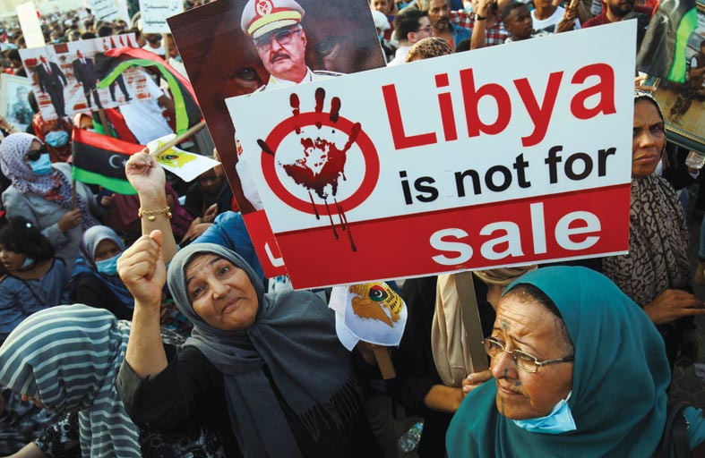 الجيش الليبي يرصد تحشيداً لميليشيات مدججة بالسلاح التركي