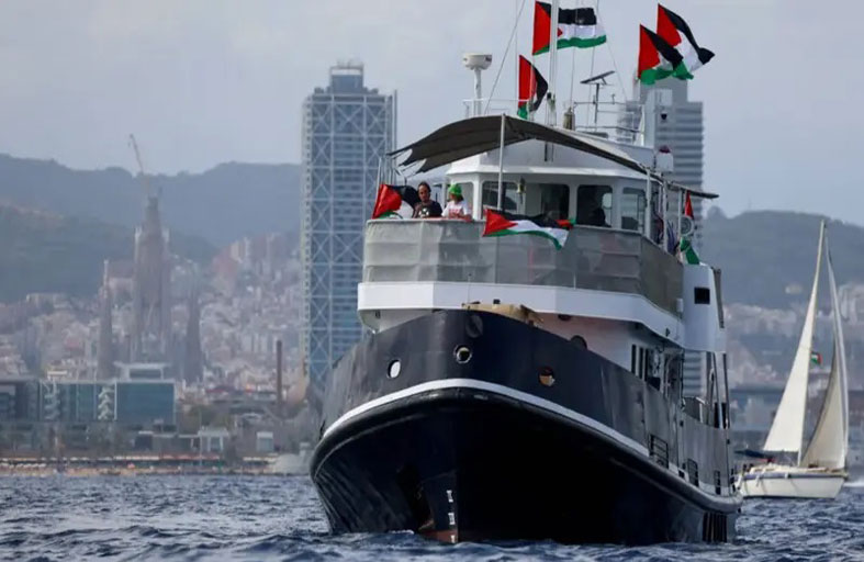 أسطول المساعدات لقطاع غزة يبحر من تونس 