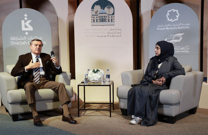 مركز جمعة الماجد يشارك مكتبات الشارقة فعالية إحياء الصفحات المنسية