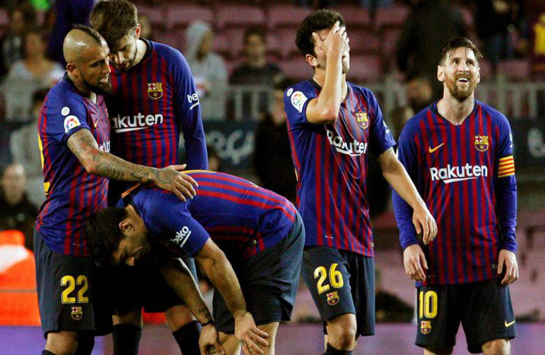 تعرف على أسوأ 5 هزائم  في تاريخ برشلونة