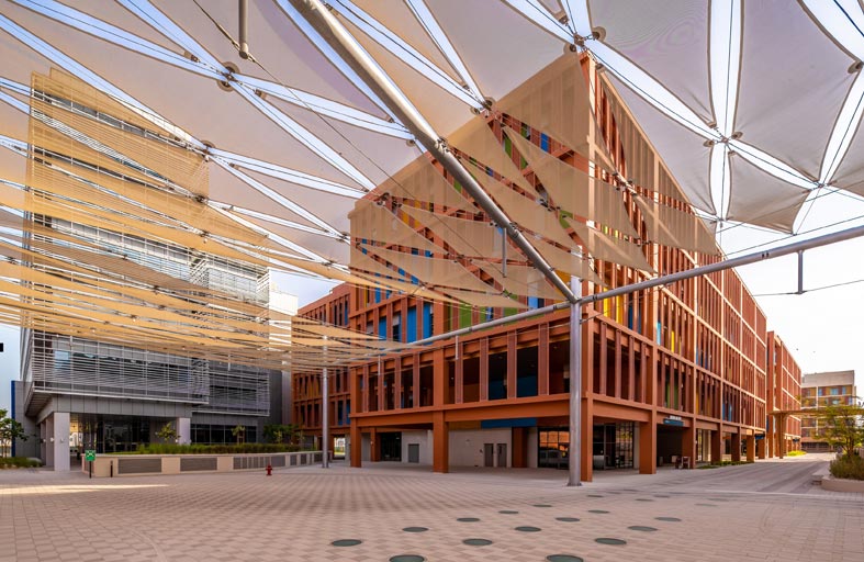 المرحلة الثانية من المجمع السكني المستدام في مدينة مصدر تحصل على جائزة مشروع المبنى الأخضر للعام 2020