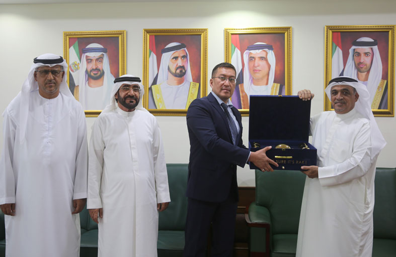 غرفة رأس الخيمة وجمهورية قيرغيزستان تبحثان أطر التعاون التجاري