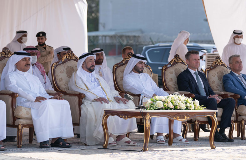 حاكم الشارقة يدشّن مرحلة التدريب البحري لطلبة الأكاديمية العربية للعلوم والتكنولوجيا والنقل البحري