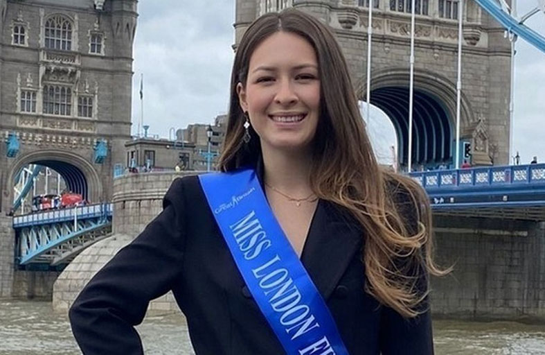 لاجئة تتوج ملكة جمال