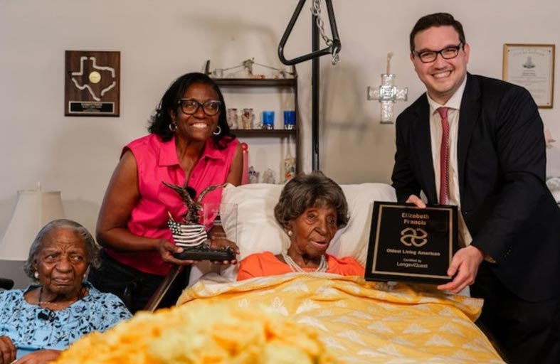 معمرة أمريكية تكشف سر عمرها الطويل