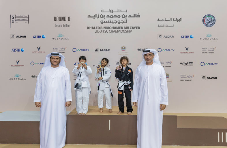 ختام مميز لمنافسات الجولة السادسة من بطولة خالد بن محمد بن زايد للجوجيتسو بالفجيرة 