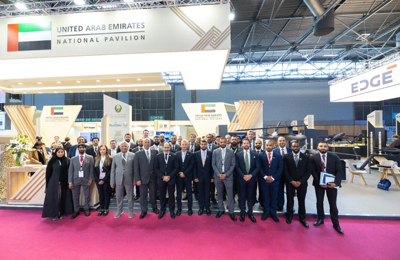 مشاركة متميزة للإمارات في معرض يوروساتوري 2024 الدولي للدفاع والأمن بباريس