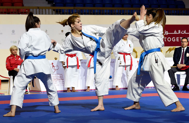 10 دول عربية تتنافس على بساط «الكاراتيه» في «عربية السيدات 2020»