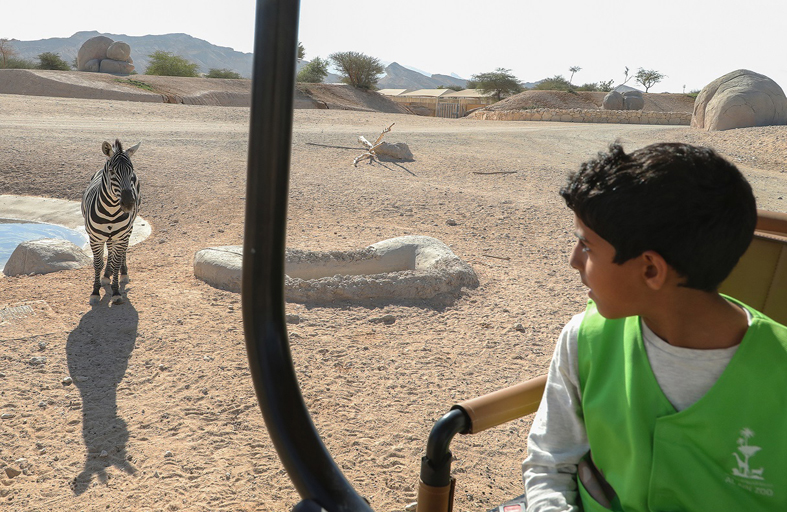 حديقة الحيوانات بالعين تواصل استقبال المشاركين بمخيمها الشتوي الافتراضي 2021