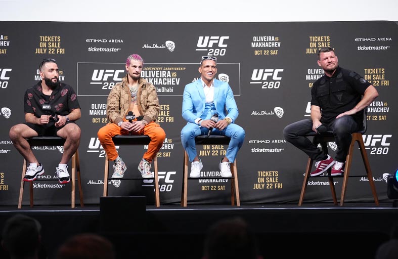 أبوظبي تترقب انطلاقة «يو إف سي 280» في أكتوبر والنجوم يؤكدون حماسهم للنزال