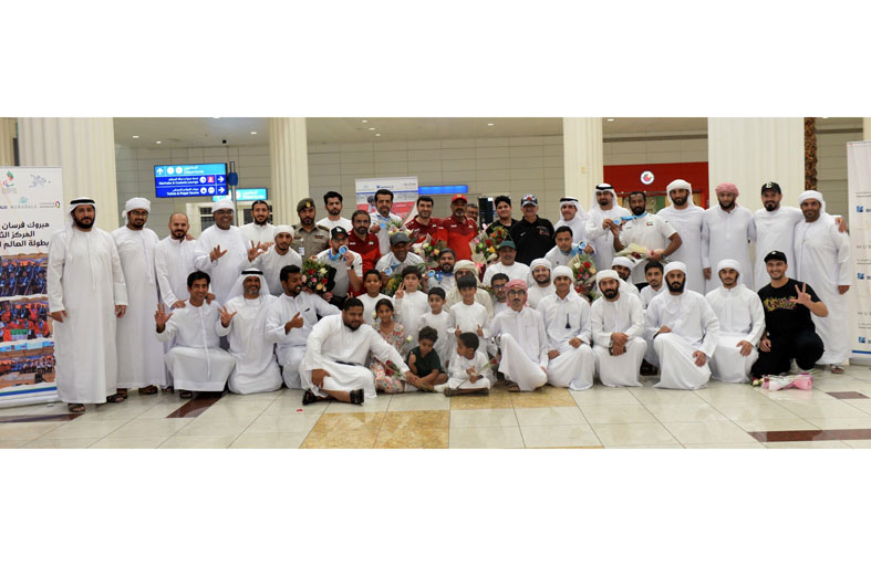 استقبال حافل لـ «بولينج أصحاب الهمم» بعد التتويج بفضية بطولة العالم