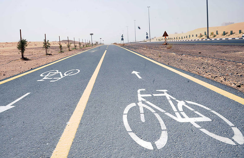 دبي .. الدراجات الهوائية وسيلة نقل مستدامة وأسلوب حياة