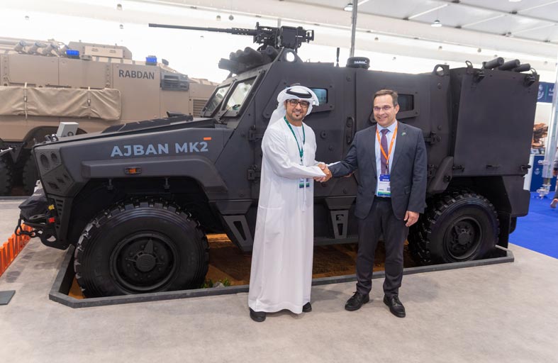 «الياه سات» تتعاون مع إيدج لتزويد مركبات نمر بحلول اتصالات فضائية