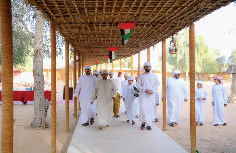 نادي تراث الإمارات ينظم برنامج المقناص في «محمية بوارطاه»