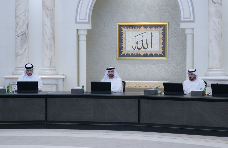 عبدالله بن سالم القاسمي يترأس اجتماع تنفيذي الشارقة