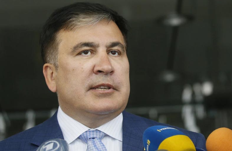 الرئيس الجورجي السابق ساكاشفيلي في حالة خطرة 