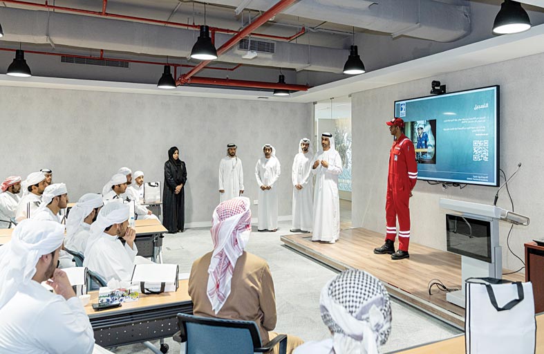 أبوظبي للدعم الاجتماعي تعقد لقاءً تعريفياً حول البرامج المهنية التي تقدمها أكاديمية أدنوك الفنية