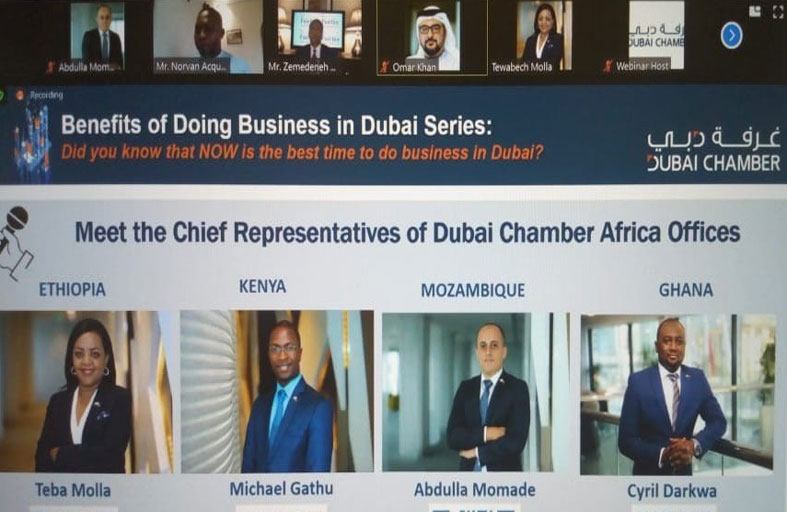 غرفة دبي تطلق سلسلة من الندوات الافتراضية للترويج لدبي في الأسواق الأفريقية