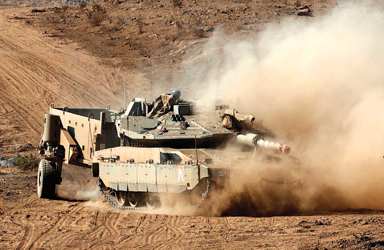 غارات إسرائيلية على مواقع عسكرية في ريف دمشق 